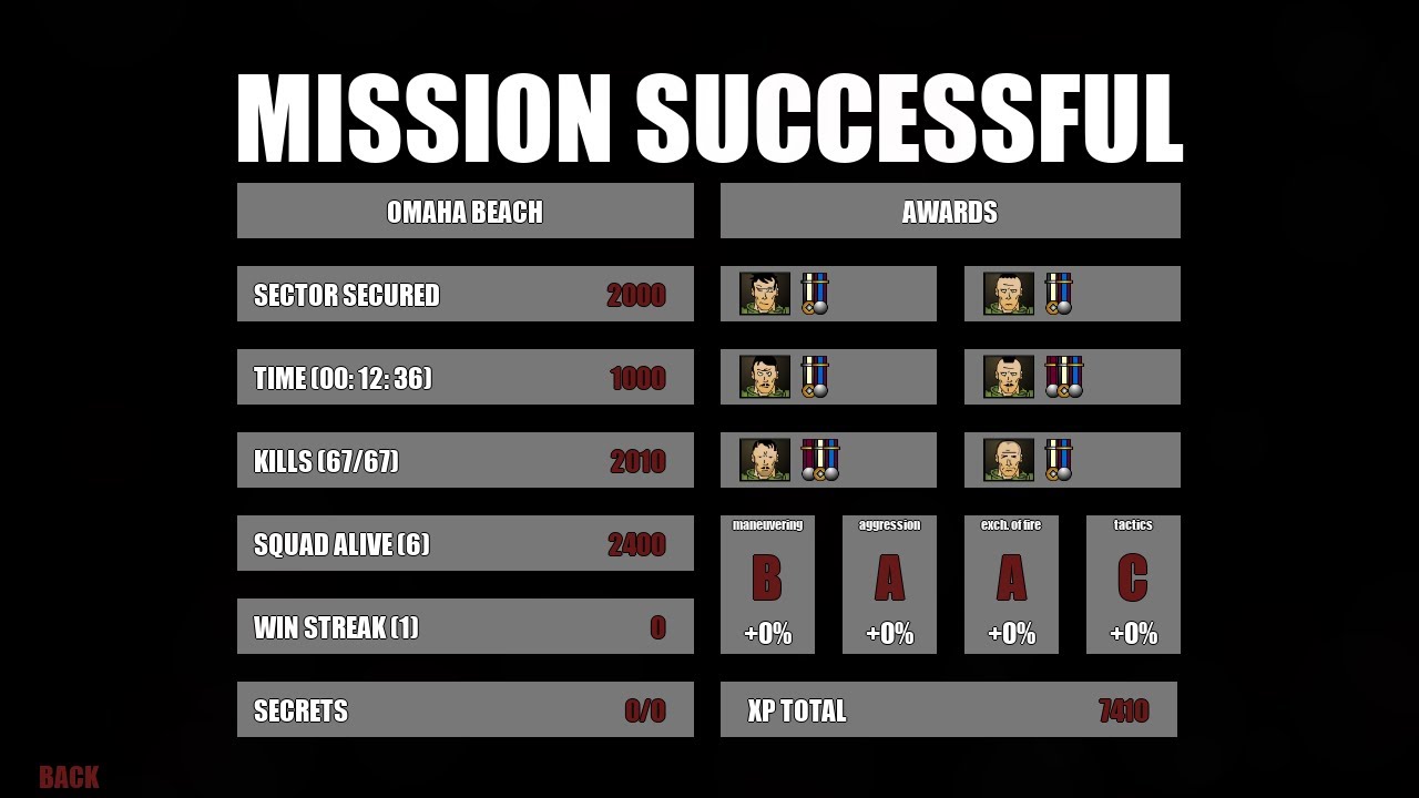 Mud and Blood Steam - Campaign : Hardcore D-Day with Honors 