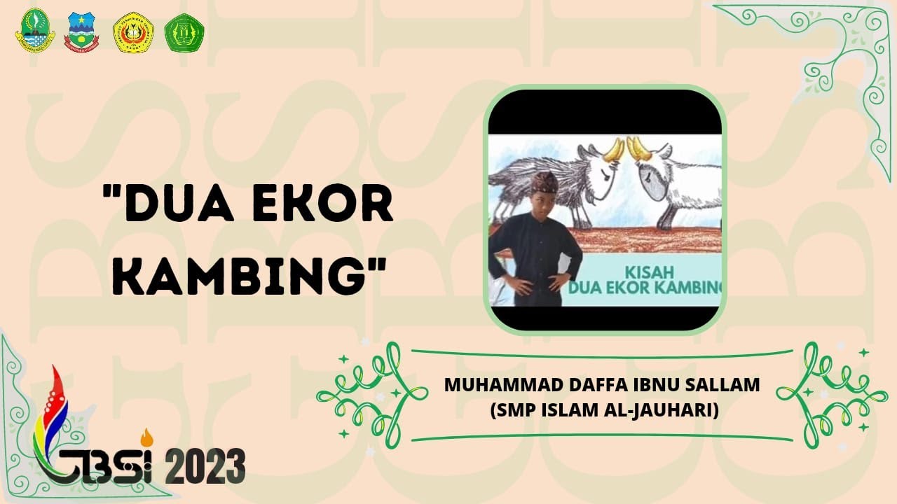 Muhammad Daffa Ibnu Sallam - SMP Islam Al-Jauhari | GBSI 2023