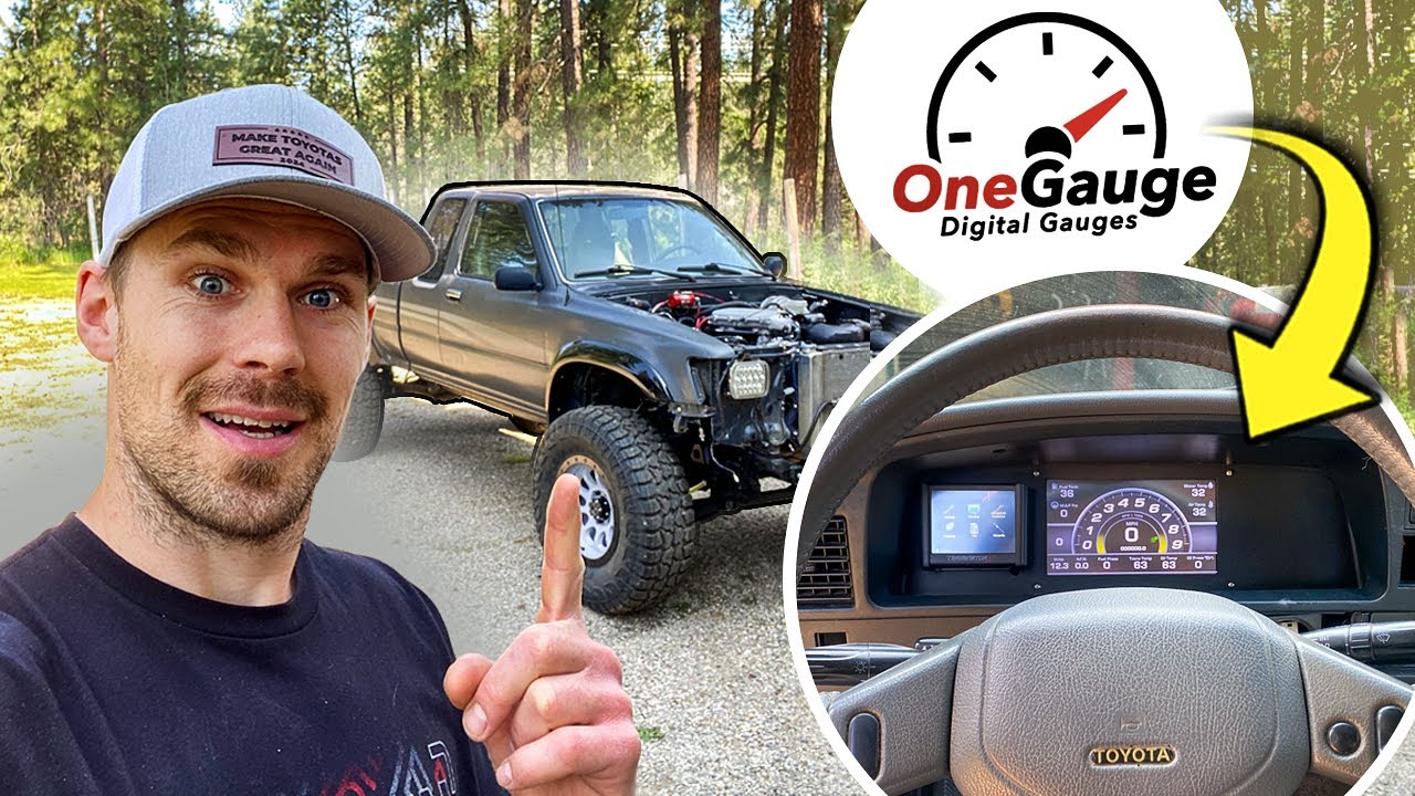 The Toyota Gets A Digital Instrument Cluster!!