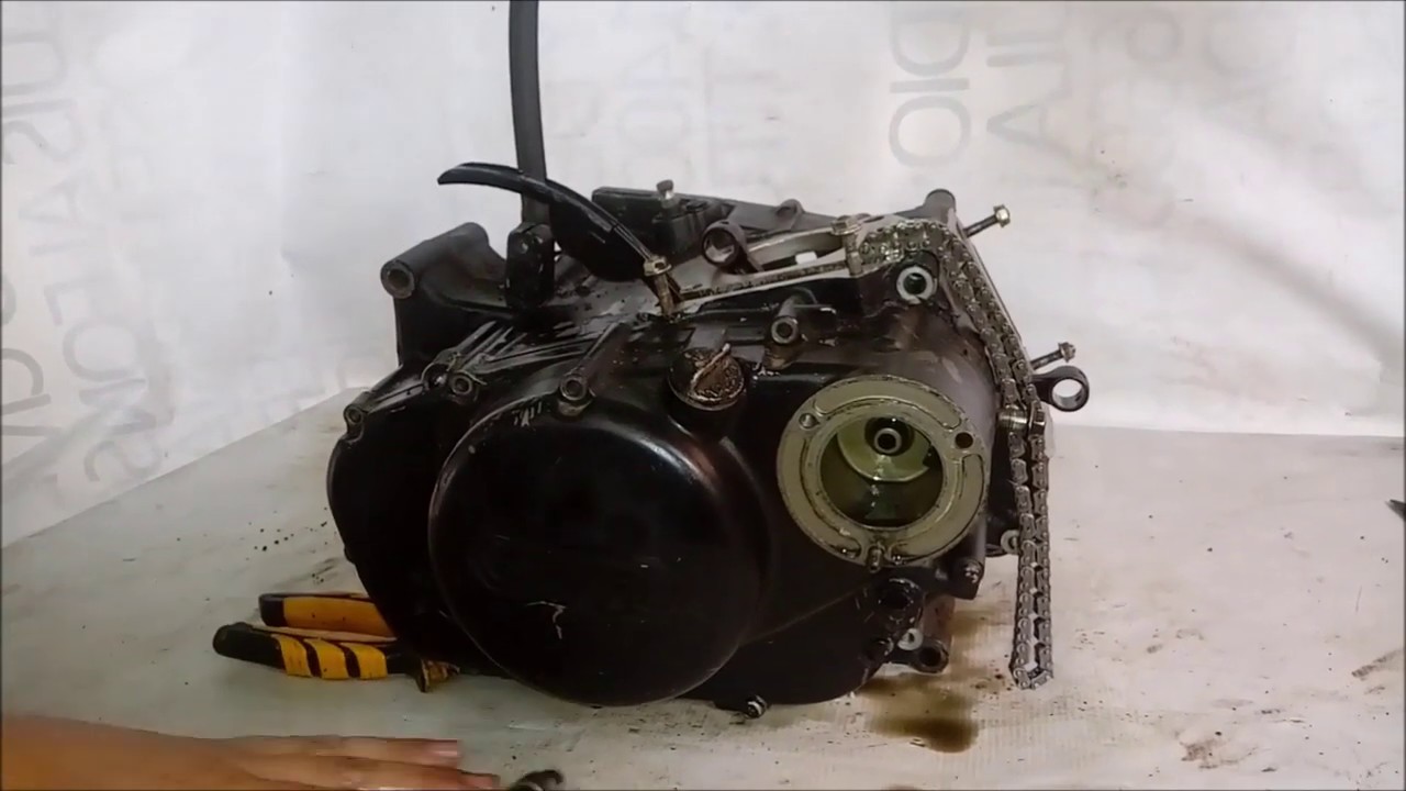 como reparar moto hyosung um kasinski 250 gtr parte 4 desarme lado del clutch