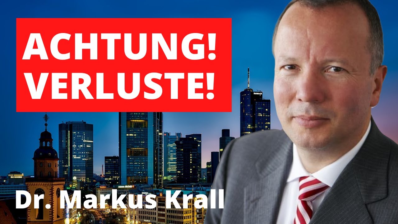 Markus Krall: Aufgepasst - Deine fondgest&uuml;tzte Altersvorsorge macht Verluste!