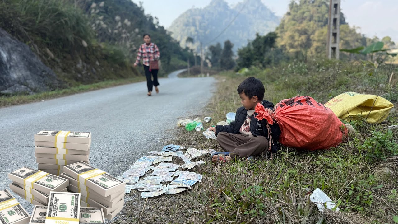 Accidentally finding money – what happens when a very young boy reports the incident to the police?