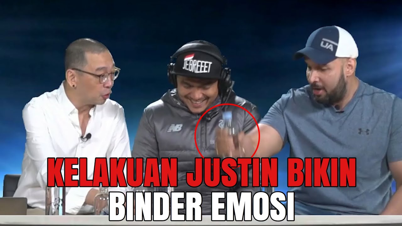 MUKA COACH JUSTIN MERAH LIAT MULUT BUNG BINDER BERGETAR!!