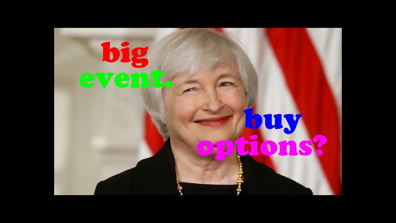 Options trading strategies: Buying options before big events (Fed, earnings, etc.) // Options basics