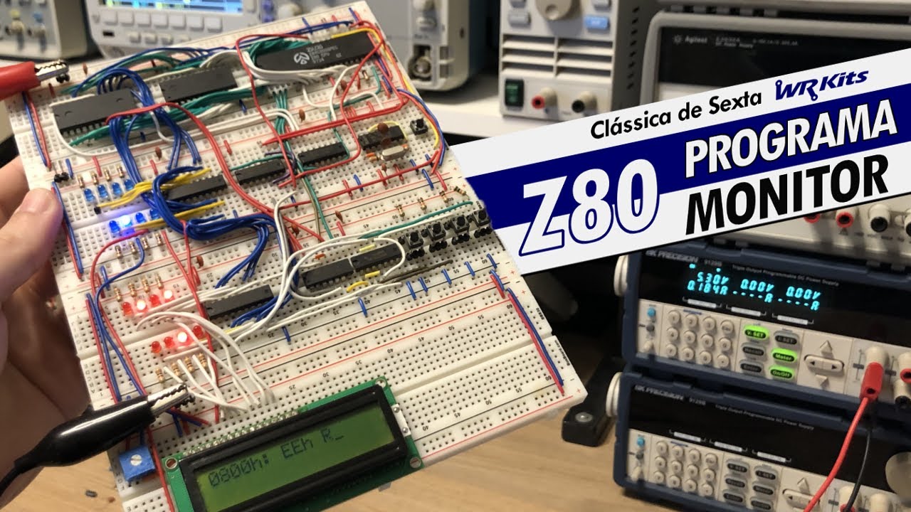 COMPUTADOR Z80 COM PROGRAMA MONITOR | Clássica #499