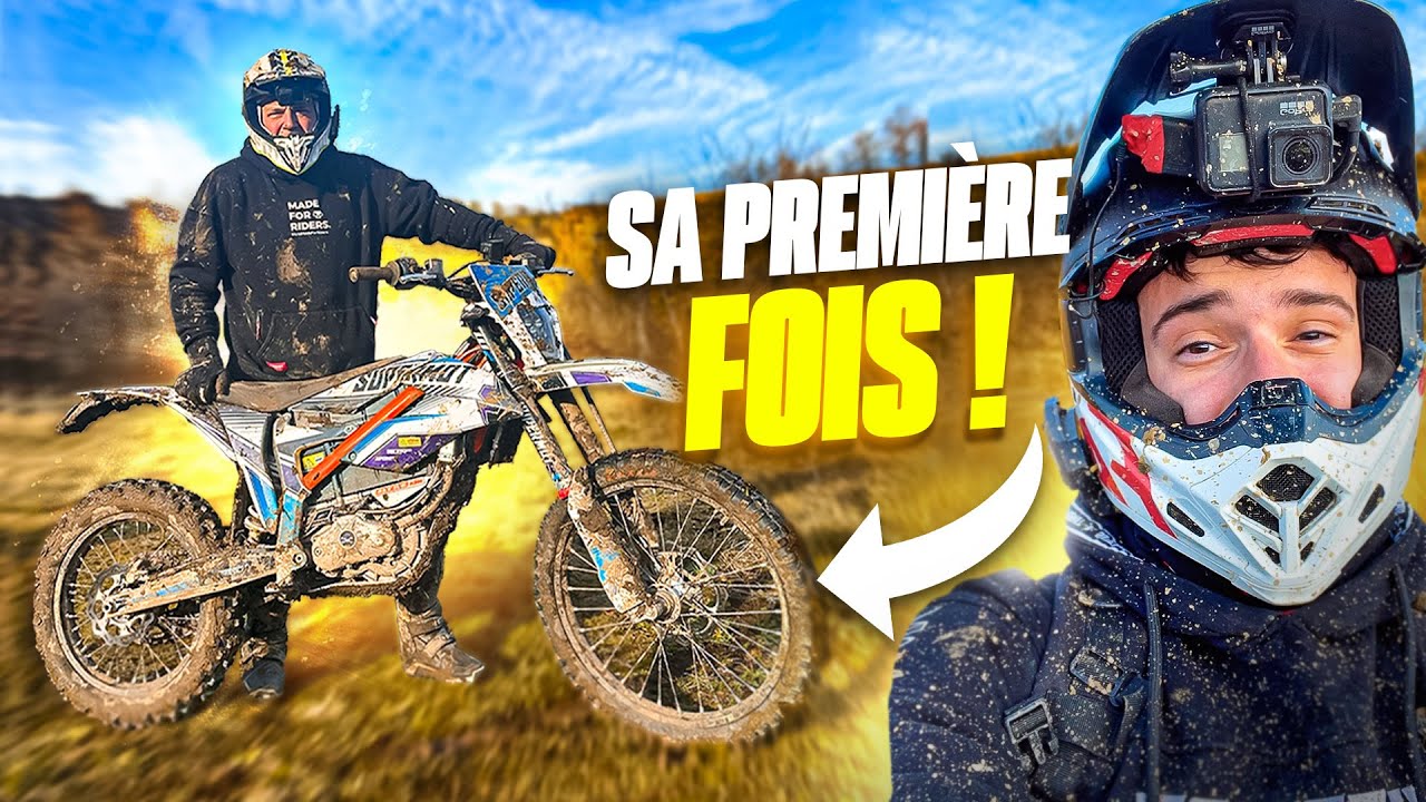 MON PÈRE EN ENDURO ! 😭 (Il s’énèrve !)