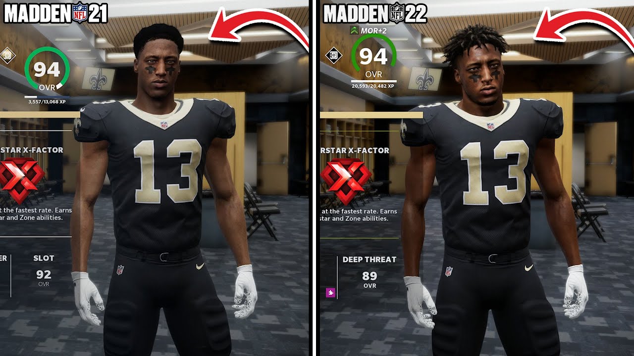Madden 22 vs Madden 21 Side by Side! It's Not Even CLOSE!