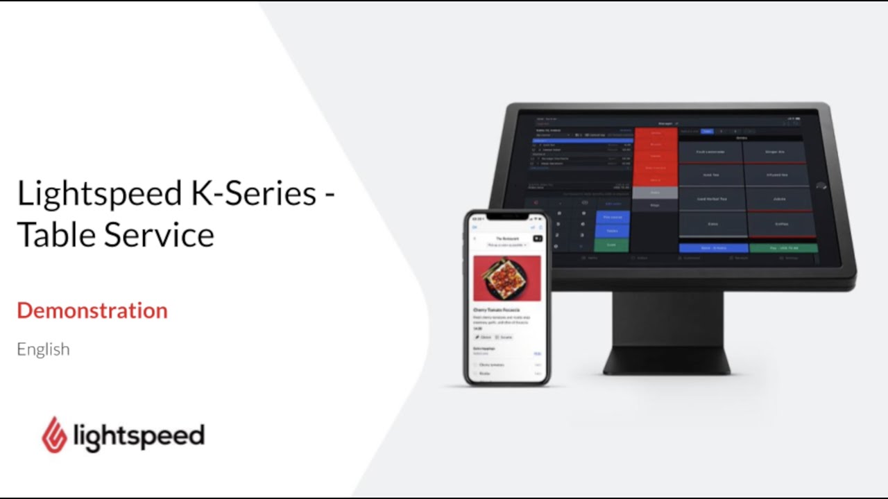 Lightspeed K Series for Table Service