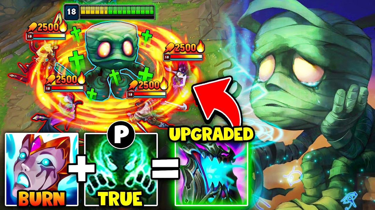 This broken Amumu build gives you INSANE DAMAGE... (UPGRADED ITEMS)