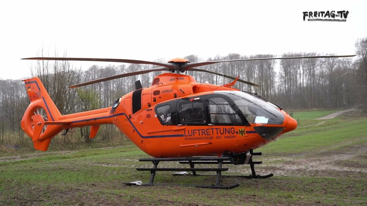 🚑  (09.04.2022) Vlotho - Frau beim Wandern vom Blitz getroffen