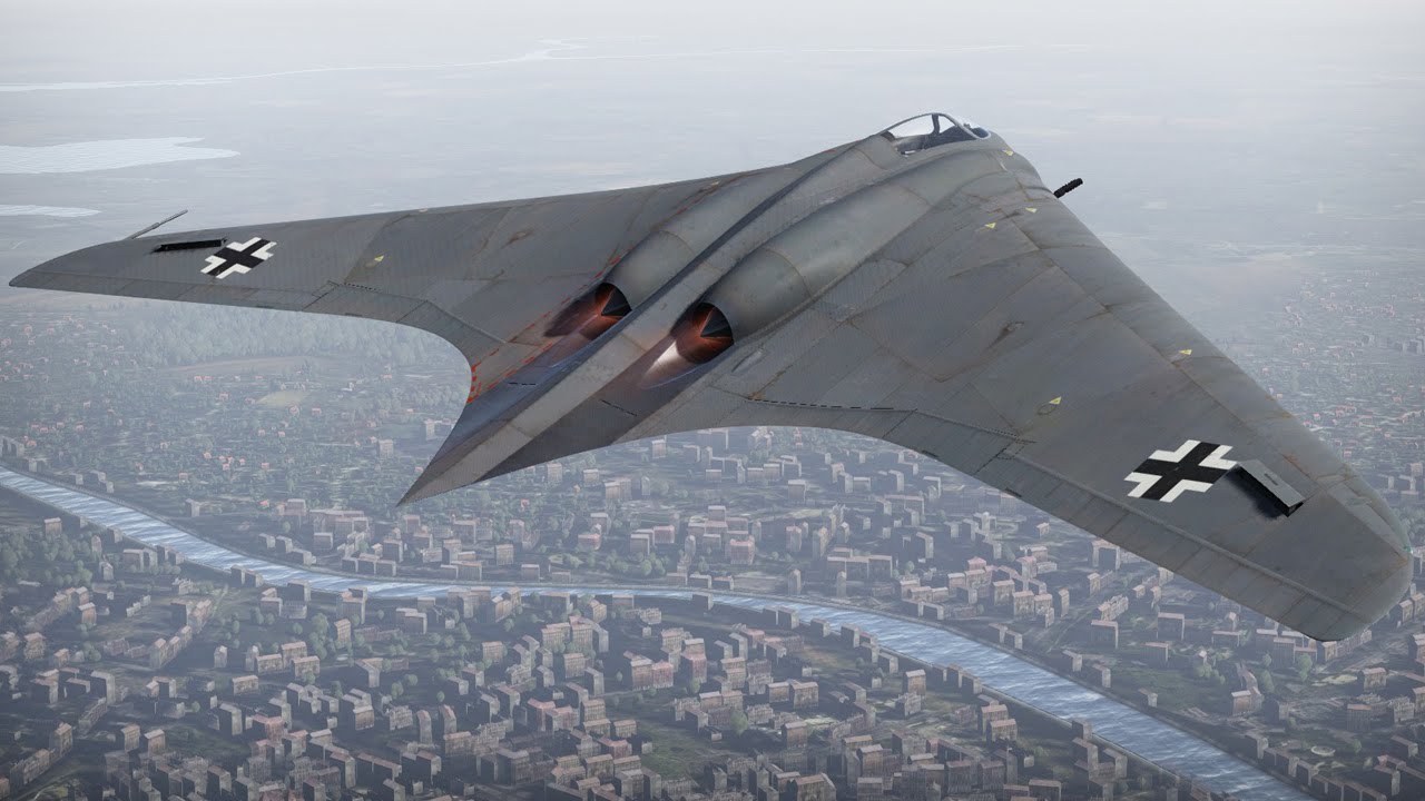 Турбореактивный самолет Horten 229. War Thunder