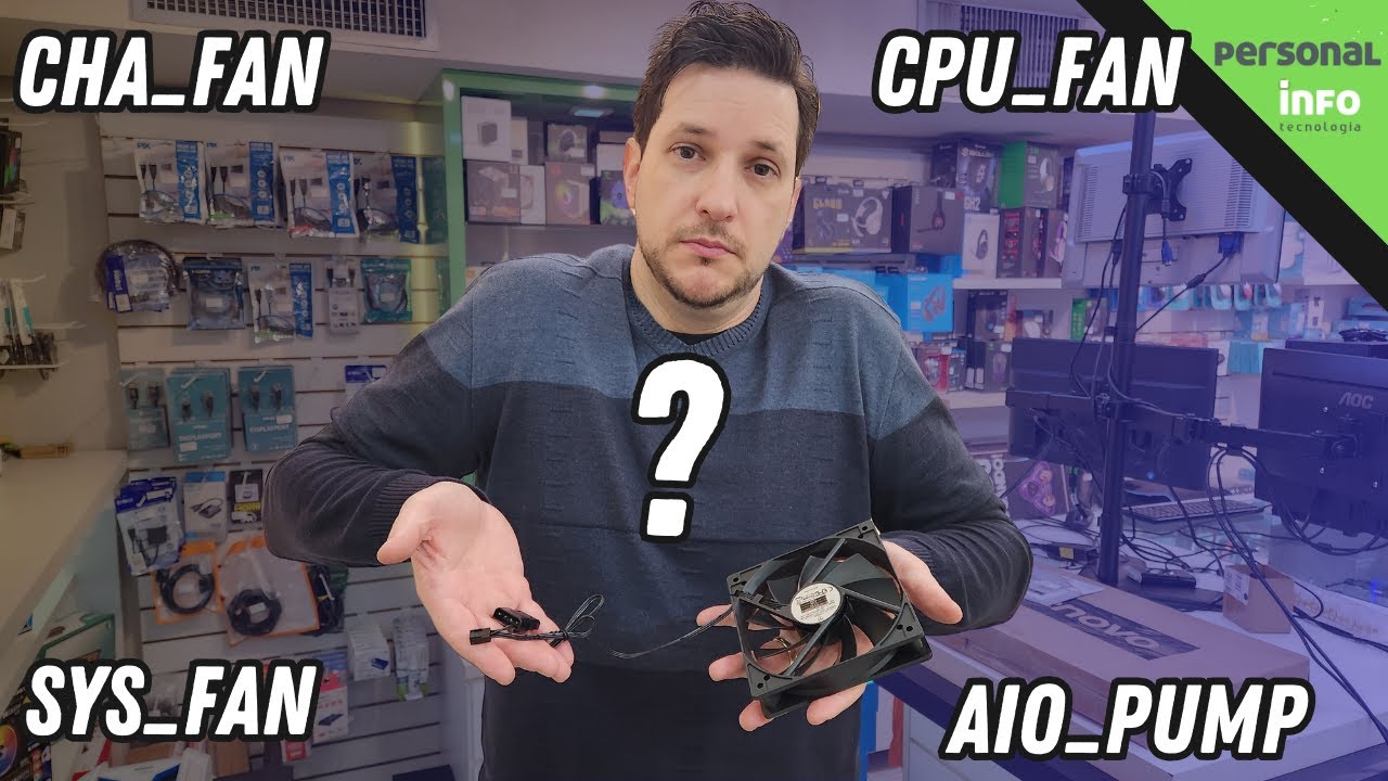 SYS FAN, CHA FAN, CPU FAN, AIO PUMP - afinal quem é quem? Análise dos Conectores de Refrigeração