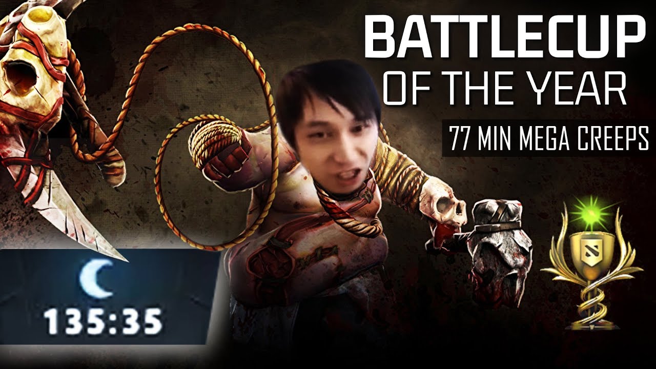 136 MIN BATTLE CUP | 77 MINS OF DEFENCE AGAINST MEGAS (SingSing Dota 2 Highlights #1278)
