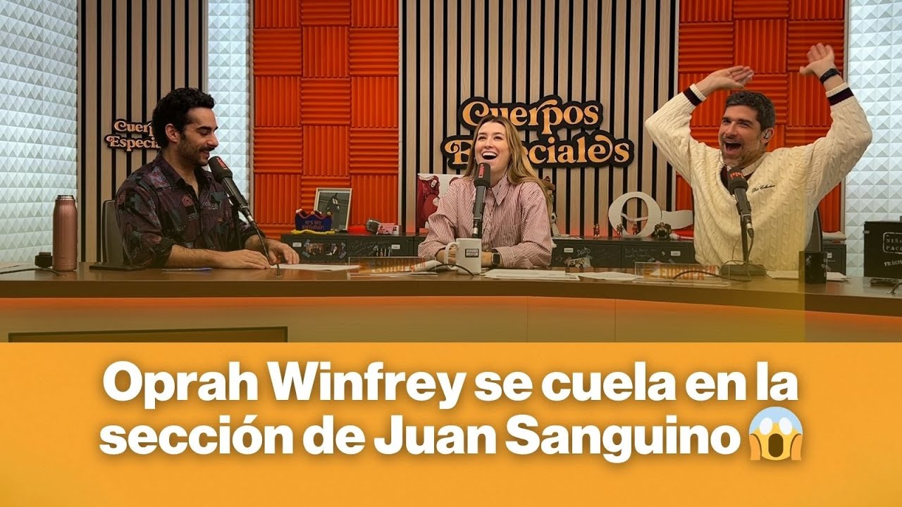 Oprah Winfrey se cuela en la sección de Juan Sanguino 😱