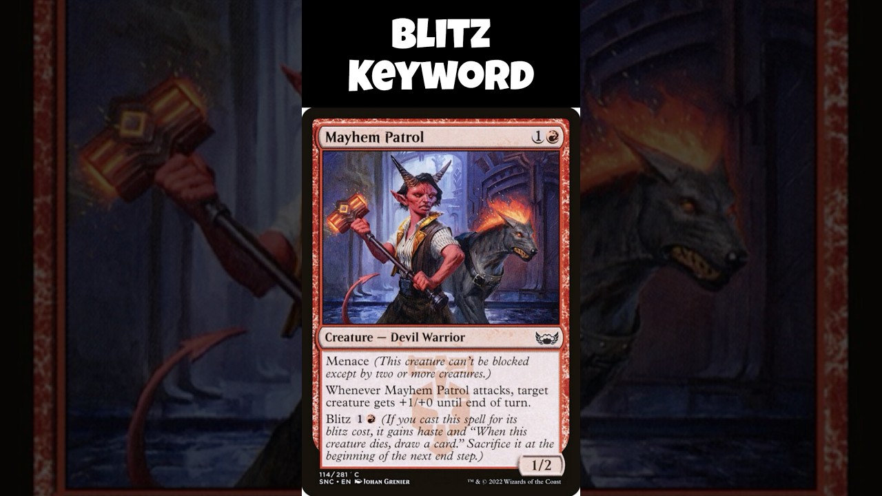 Tutoring Time Short: How The MTG Keyword "Blitz" Works
