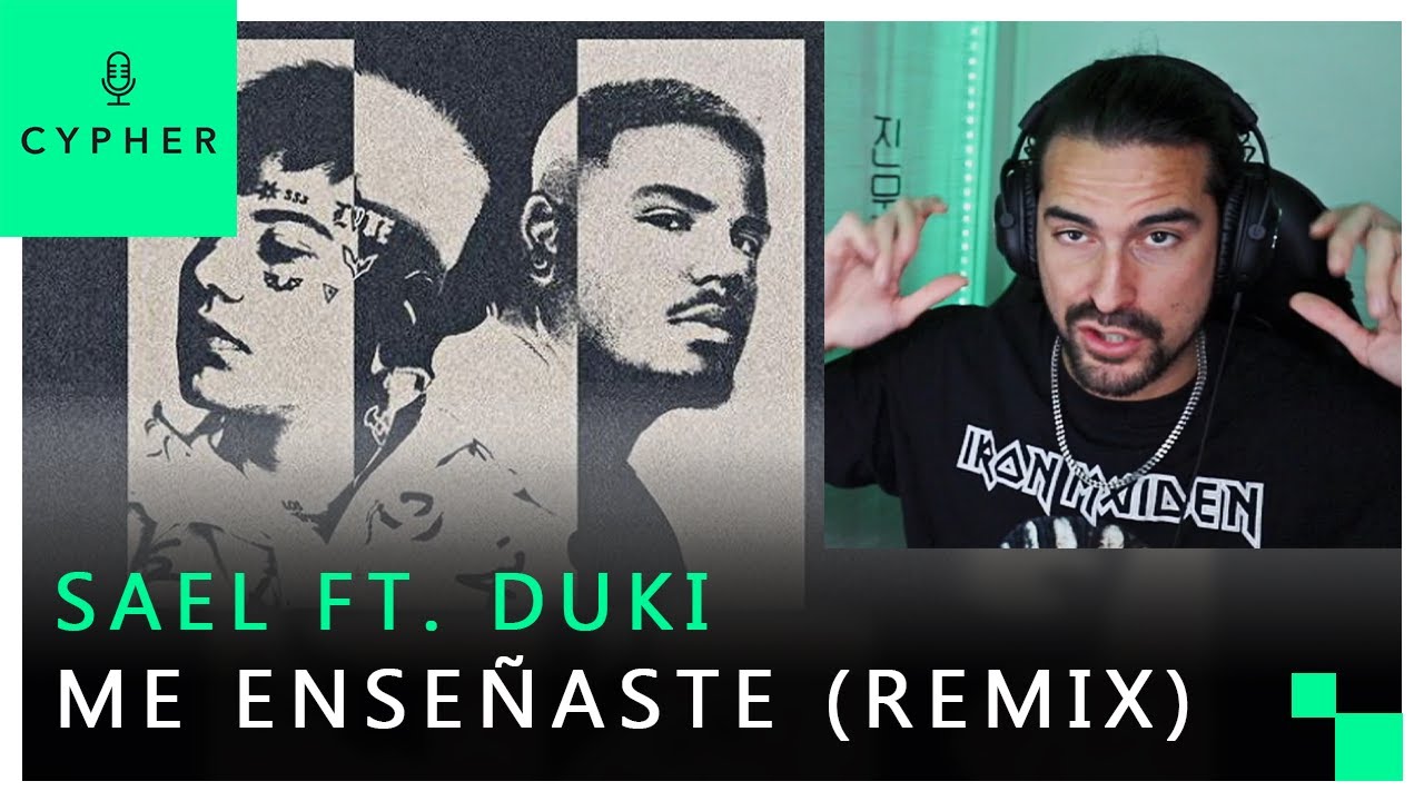 REACCIÓN a Me Enseñaste I Remix @Sael x @Duki (Video Concept)