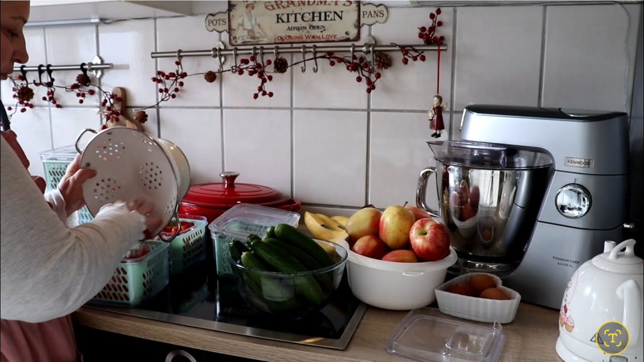 🌷Πρώτες πασχαλινές αγορές/Οργάνωση λαχανικών και φρούτων 🍎/Καινούρια φρυγανιέρα 🥖