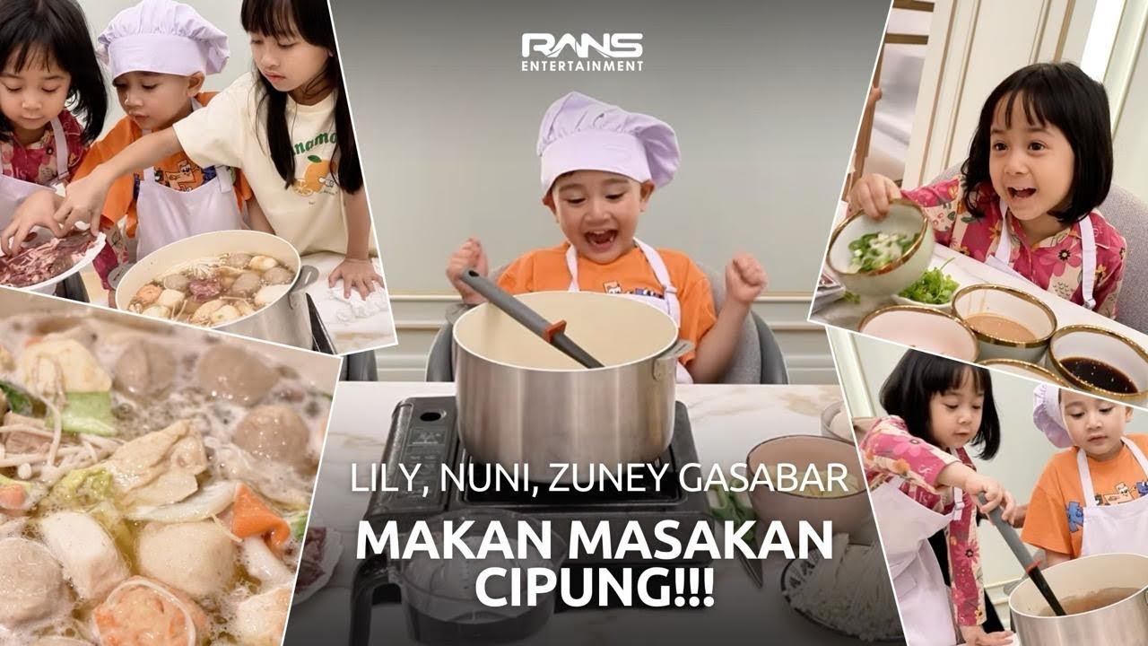 CHEF CIPUNG MASAK SUP BUAT SERUMAH!!! BUKBER DI RUMAH ANDARA!!