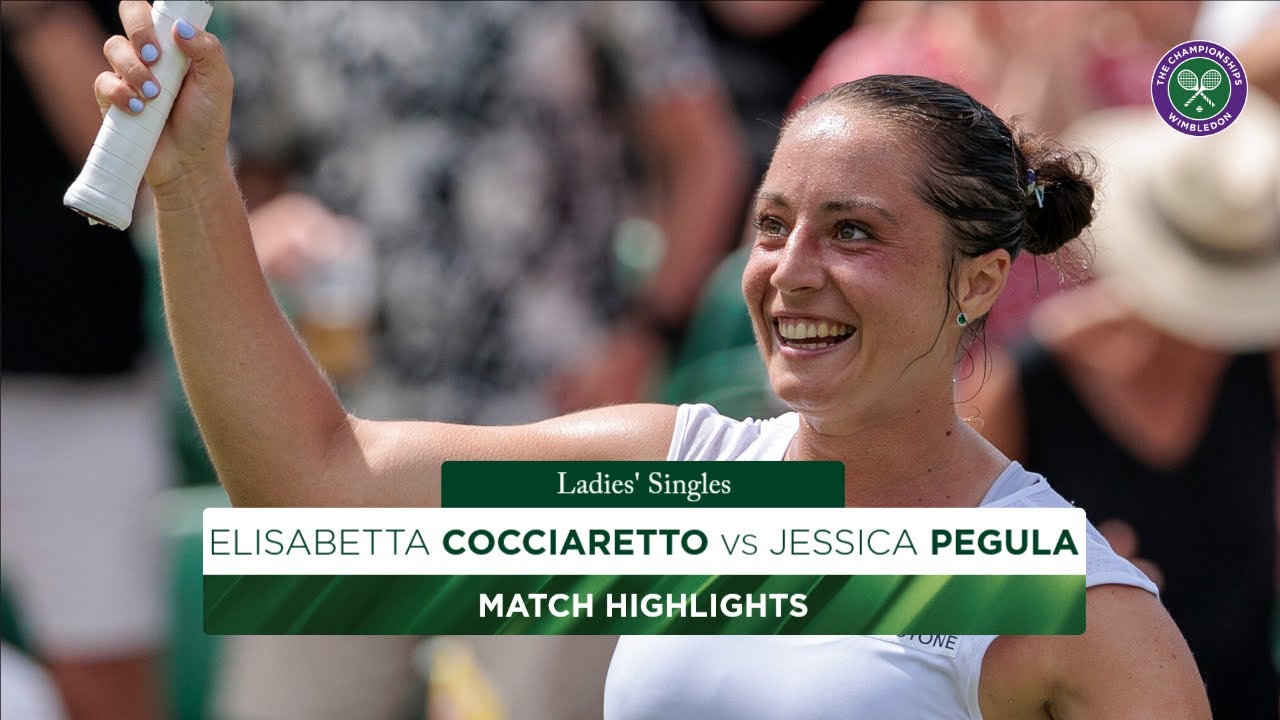 Pegula STUNNED | Elisabetta Cocciaretto vs Jessica Pegula | Highlights | Wimbledon 2025