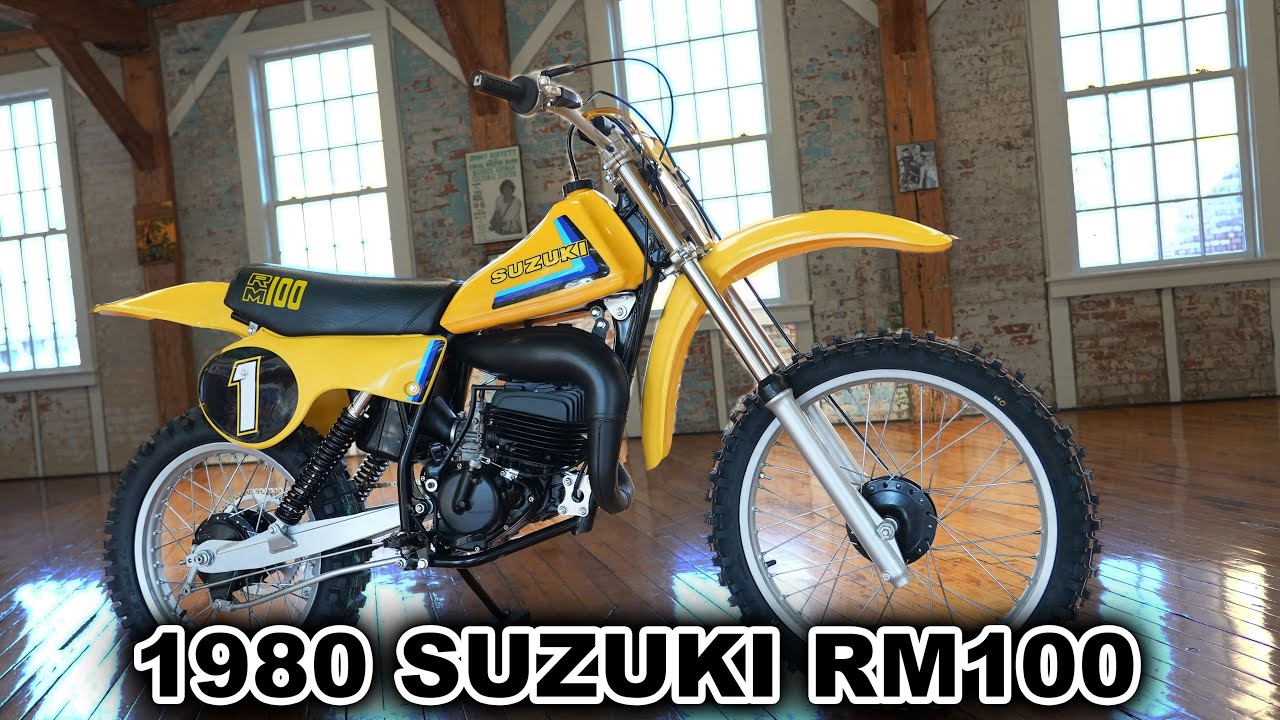 1979 SUZUKI RM100 SHOWROOM NEW FULL RESTORATION