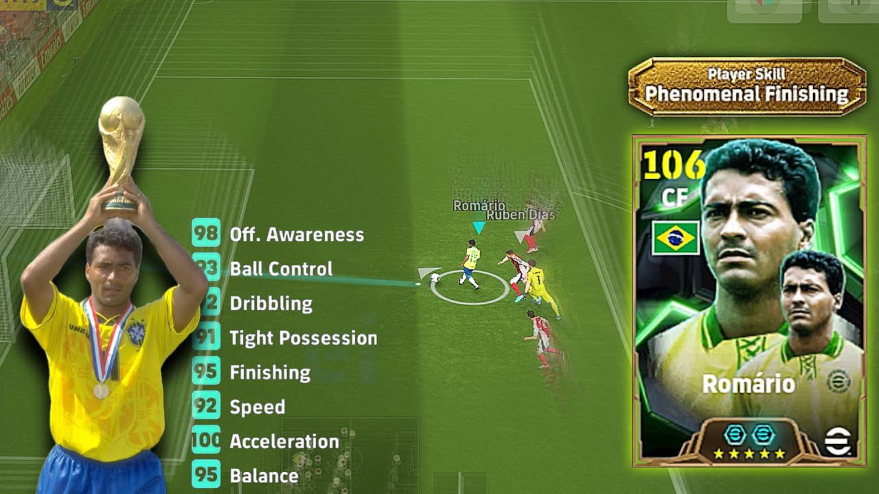 QUỶ LÙN ROMARIO ĐỔI STYLE Ở BẢN MỚI DỄ CHƠI VÀ ĐÁNG SỢ HƠN NHƯNG … || Efootball 2025