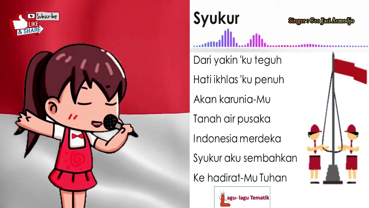 Lagu Wajib Nasional Syukur | Lagu Syukur 