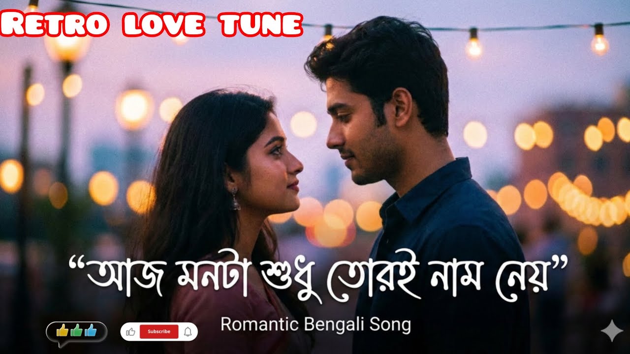 আজ মনটা শুধু তোরই নাম নেয় | Romantic Bengali Song | New Love Song 2026