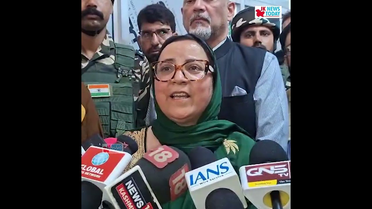 Sakina reiterates her commitment on health and education facilities and recruitment | JK News Today