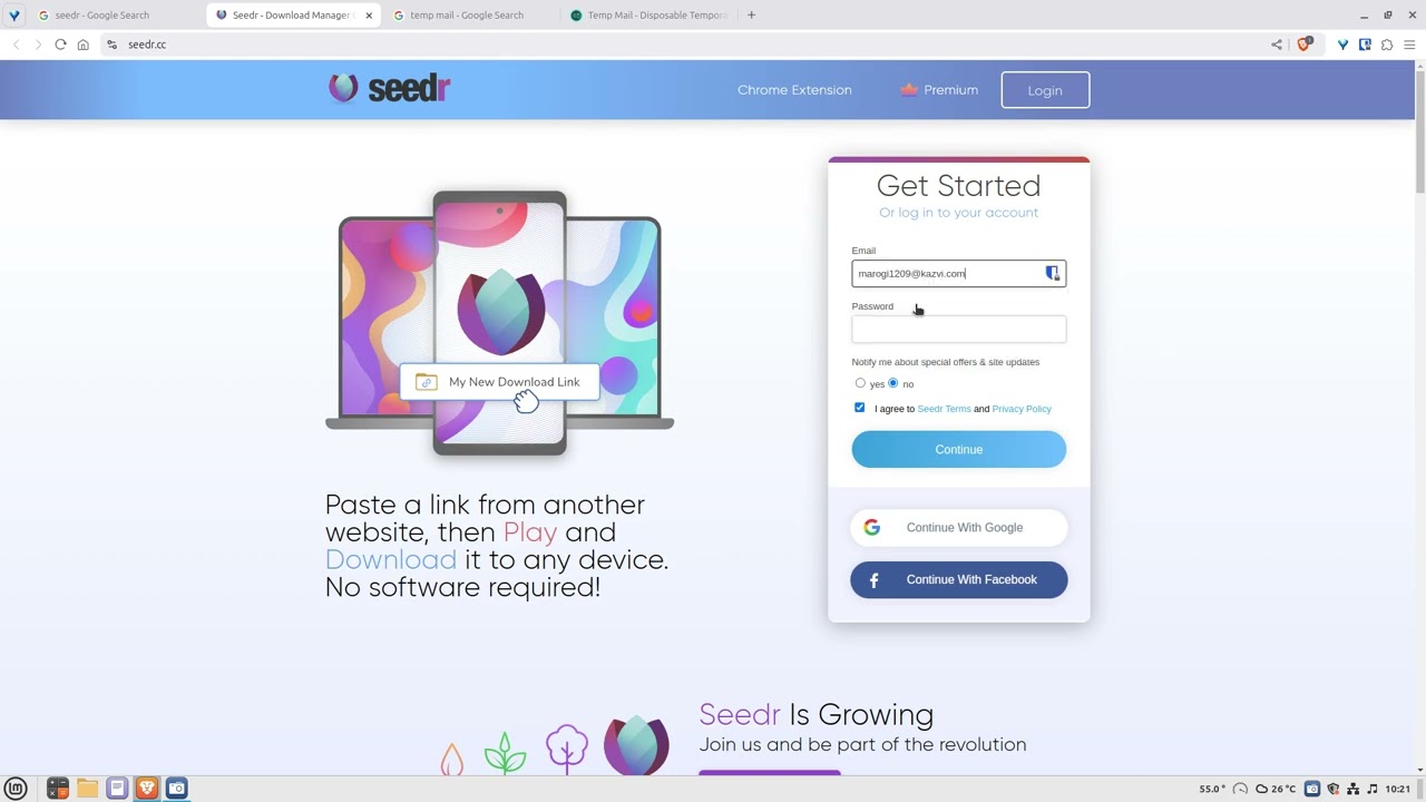 Download Torrents Anonymously with Seedr (Cloud-Based)
