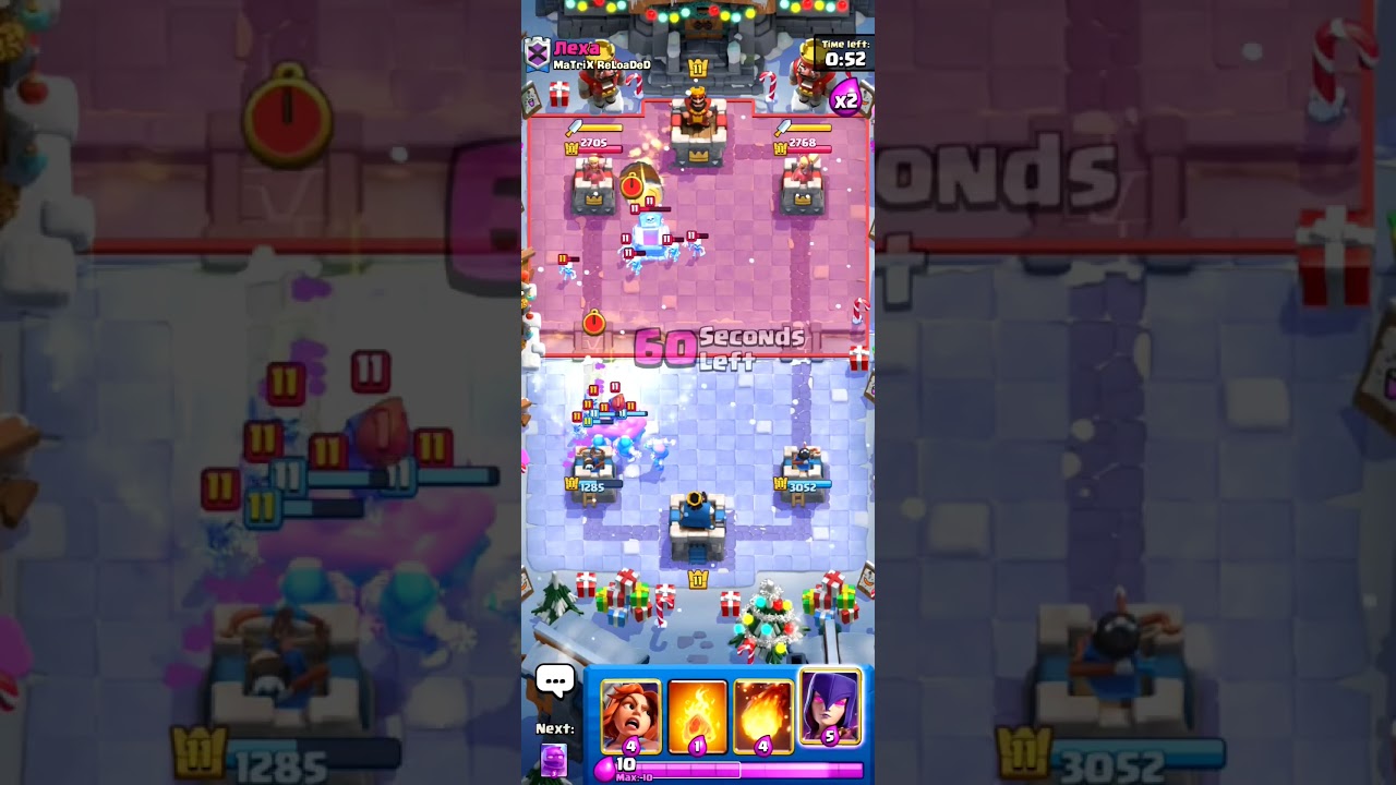 Clash Royale Snowstorm Challenge Elixir Golem Deck 