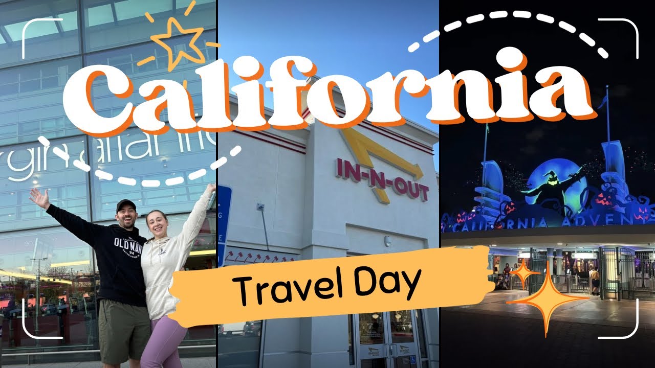 Honeymoon Travel Day to Disneyland California! ❤️ Heathrow to LAX | Walmart