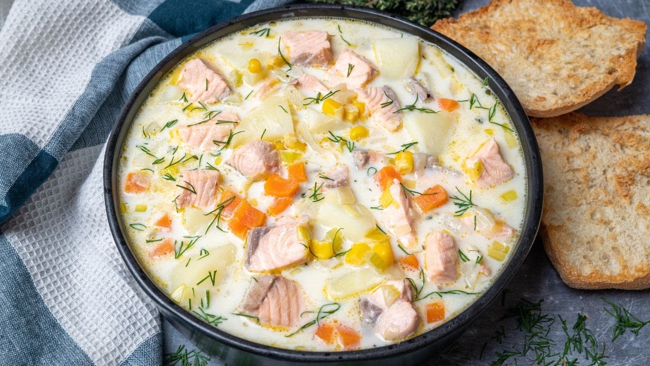 Easy Salmon Chowder