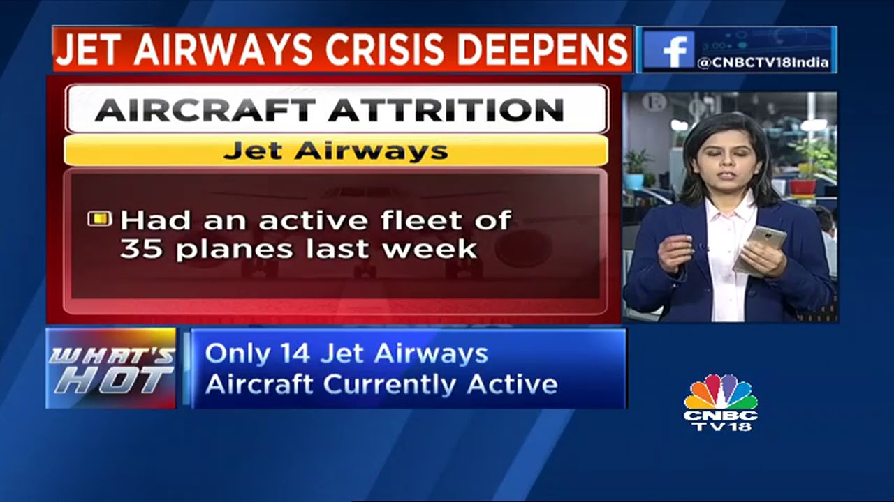 Jet Airways: Only 14 Active Aircraft