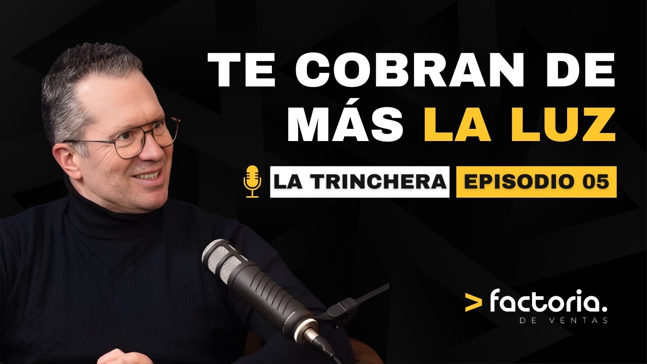 🎙️Ep. 05 – El Negocio Millonario de la Factura de la Luz – Sergio Bielsa