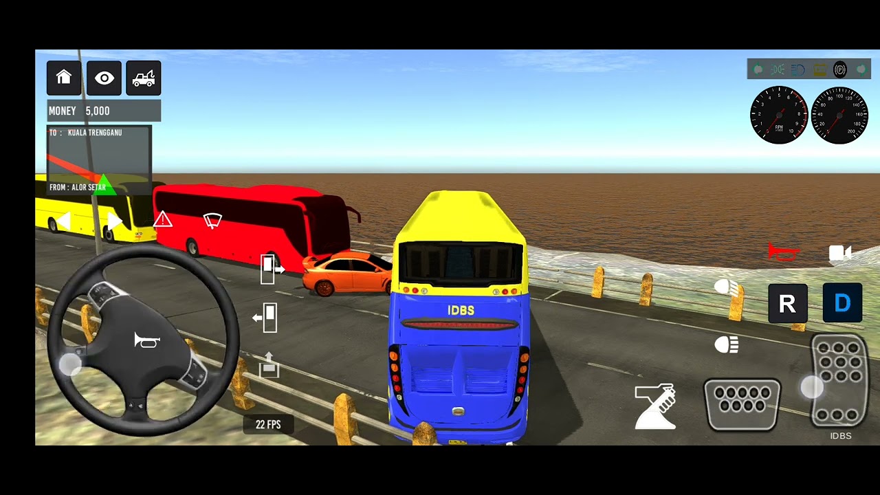 Bus Simulator Indonesia Euro Coach bus driving | 2024 Indonesia Bus simulator - Android gameplay 