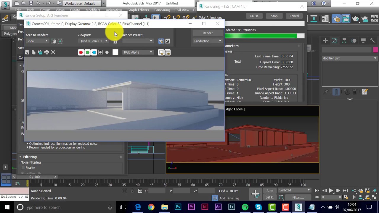 3ds Max - ART Renderer - Setting Up Scene   Part 1
