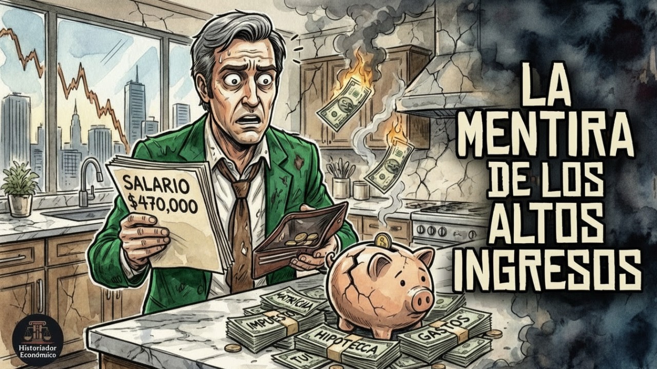 Por qué tener ALTOS INGRESOS NO TE HACE RICO (la TRAMPA que casi NADIE VE)