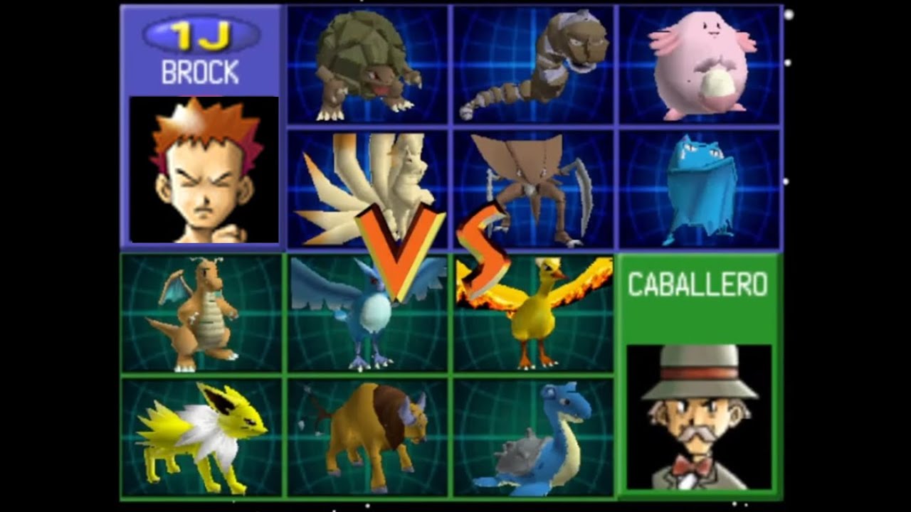 Brock y la Final de la Poke Copa - Pokemon Stadium