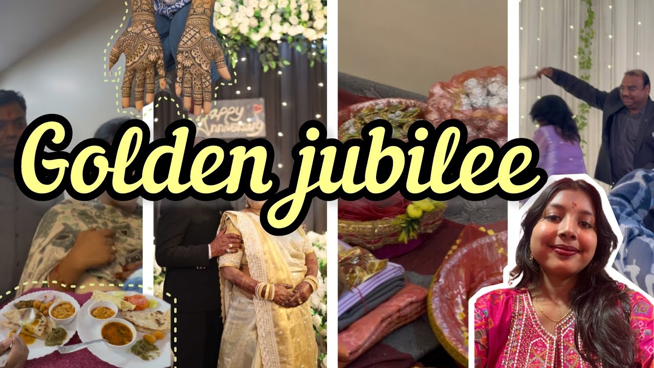 Dada & Dadi 50th anniversary🪷😭🪔🧿|| From Mehndi to Reception 💍🎁🕺💃💐|| Mimansha Agrawal || 