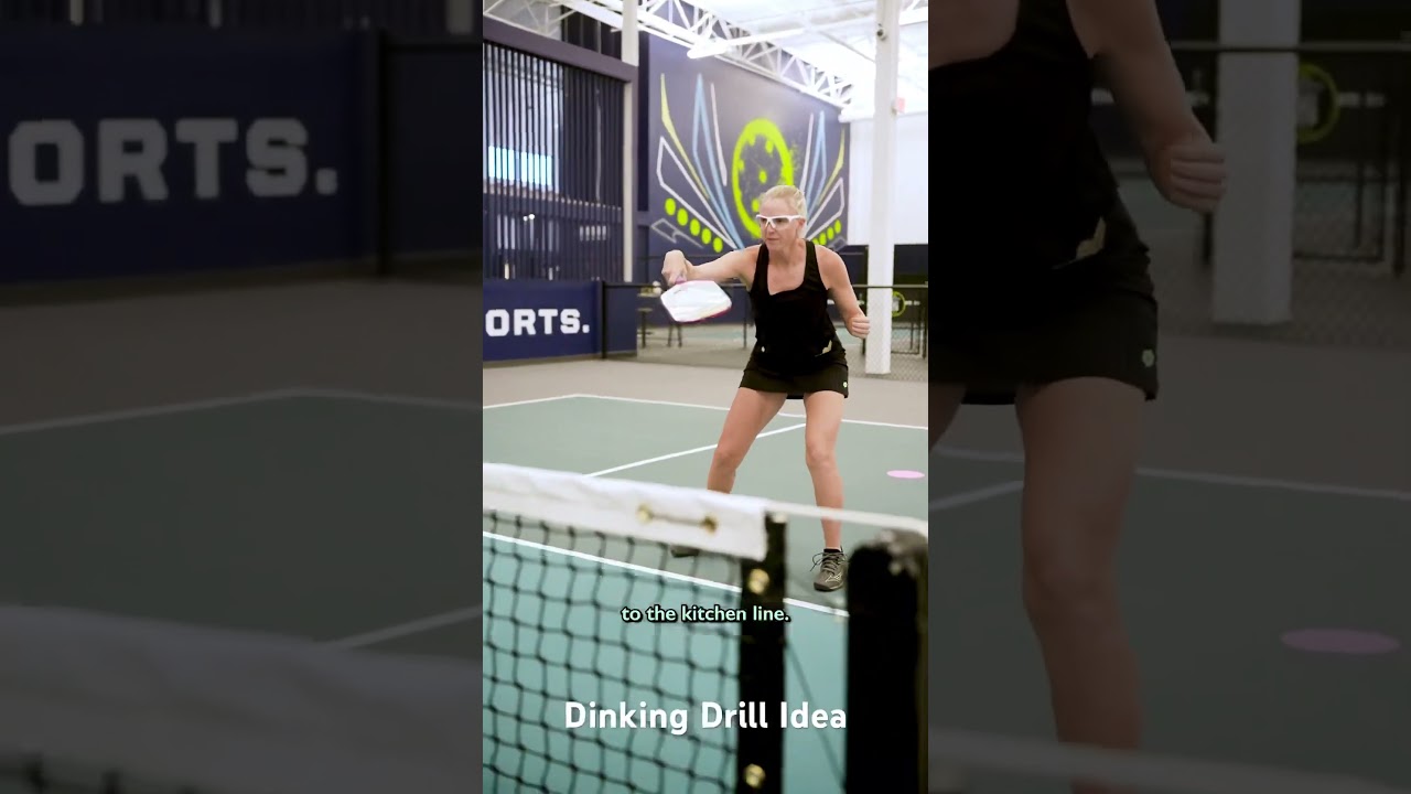 Упражнение на контроль ударов в пиклболе, а также может использоваться в качестве разминки.