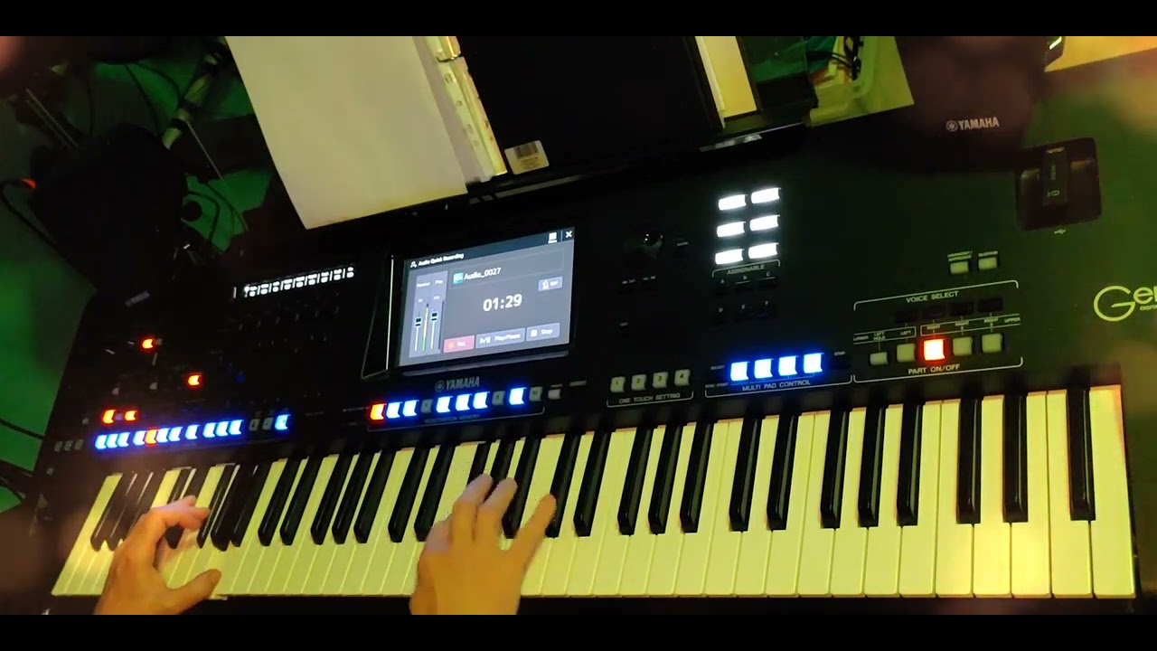 Fújhat a szél ,eshet a eső.... ( Feldolgozás ) -🌧️🌧️🌧️ Yamaha Genos