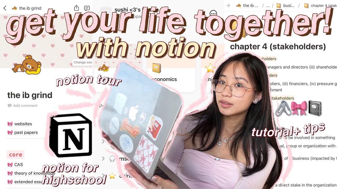💌 АБСОЛЮТНОЕ академическое оружие &mdash; как использовать NOTION для школы *легко* | обзор NOTION, рук...