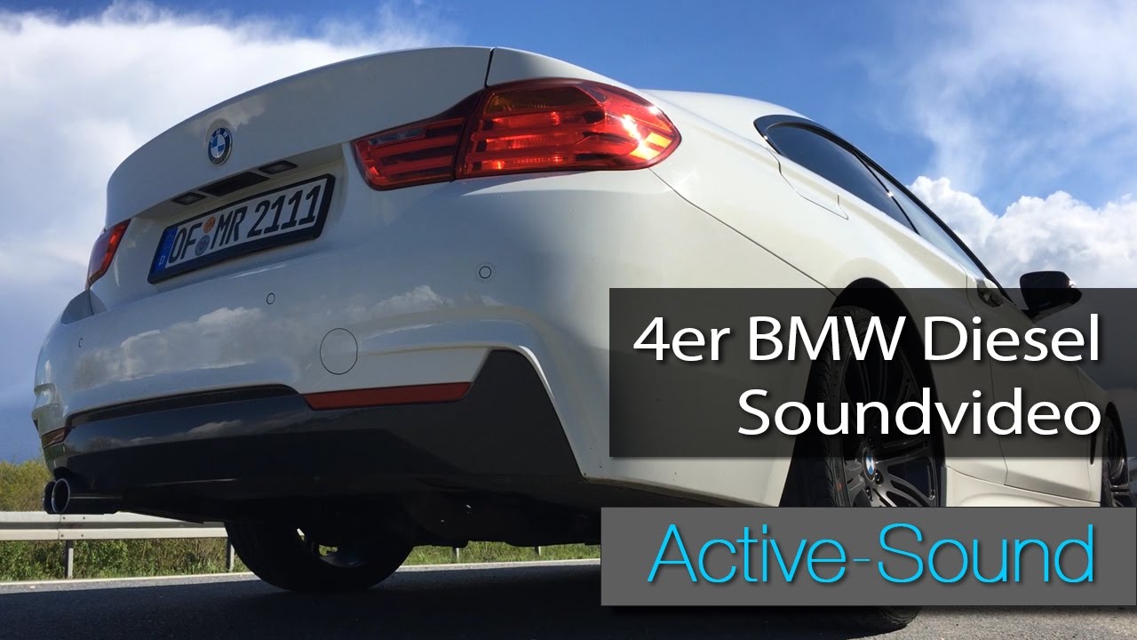 Active Sound von insidePerformance am 4er BMW Soundvideo: 435xd Diesel