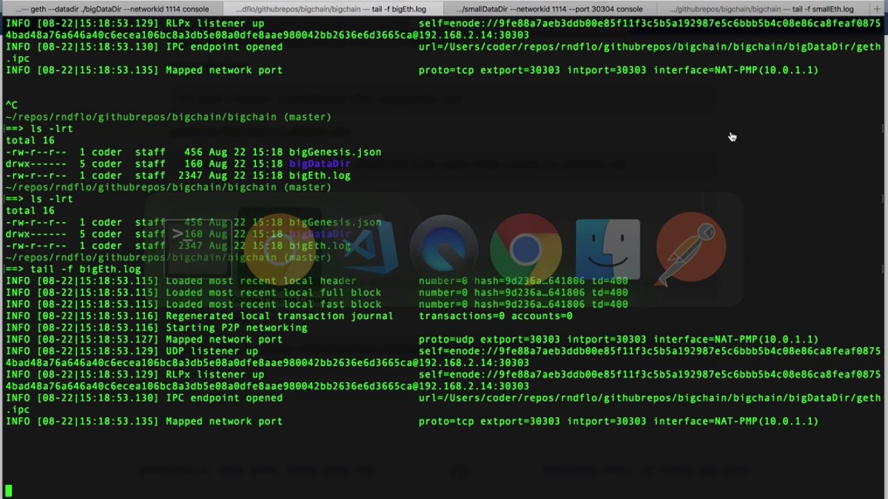 Blockchain Bootcamp Part 1 | Setup a private ethereum blockchain