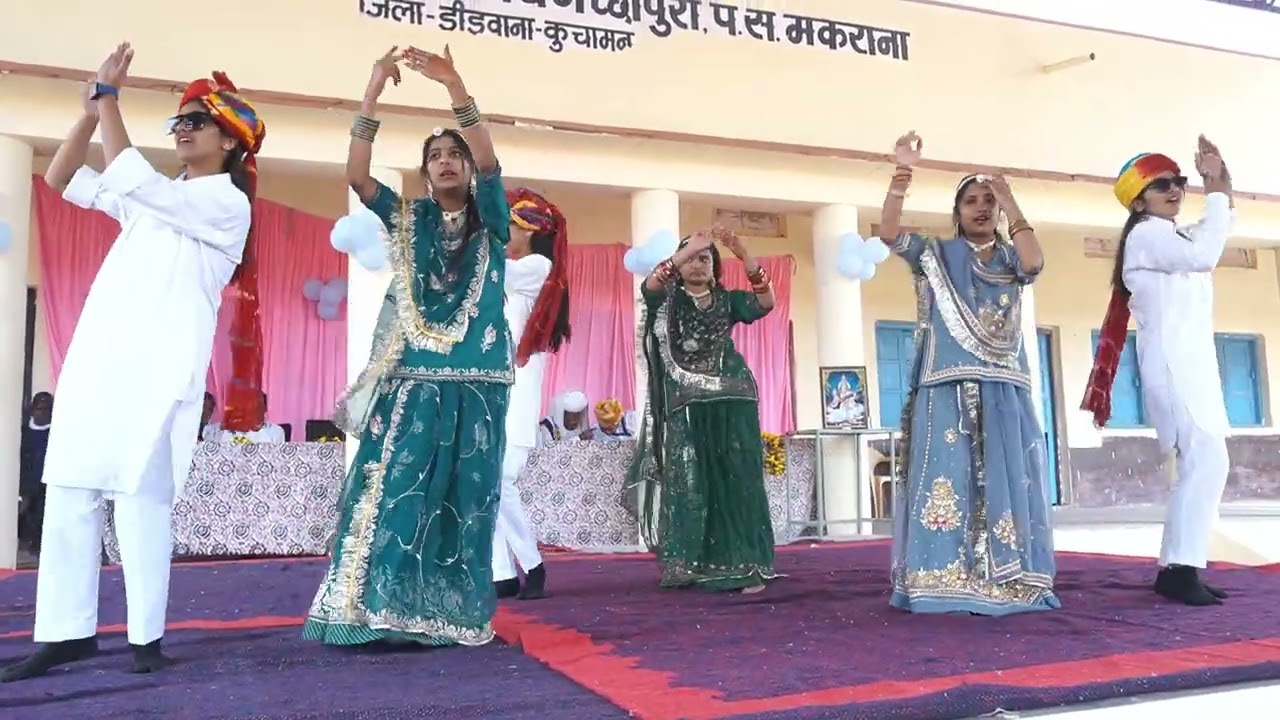 MGGS GACHHIPURA ।। TEJAJI SONGS ।। महात्मा गांधी बालिका सीनियर सेकेंडरी स्कूल गच्छीपुरा, मकराना ।।