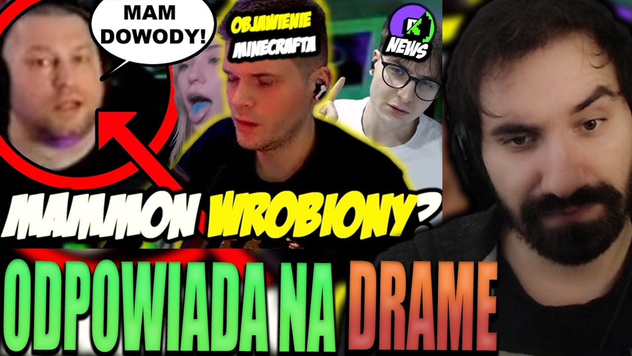 MAMMON ODPOWIADA NA AFERE W NAJGORSZY MOŻLIWY SPOS&Oacute;B XD