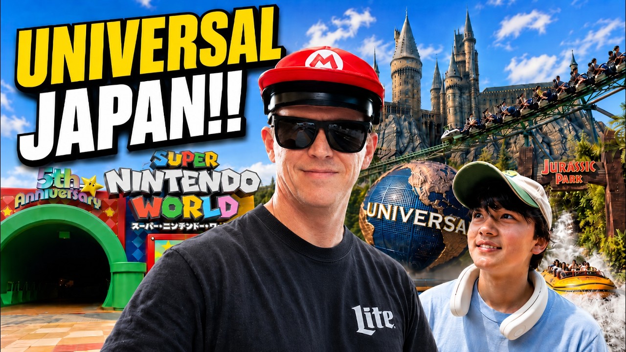 Exploring Universal Studios Japan! Osaka's Incredible Theme Park (2026)