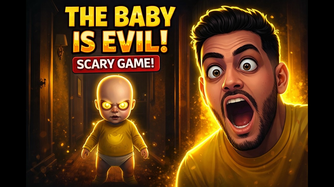 ممنوع تلعب The Baby In Yellow بالليل… اللعبة دي مش طبيعية 😱🌙