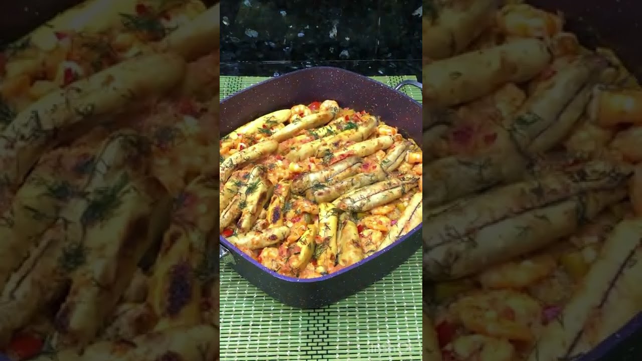 طاجن الملوك 👑👑بطارخ وجمبري بالزبده 🍤🦐اوعي تعملية دلوقتي 👌💯
