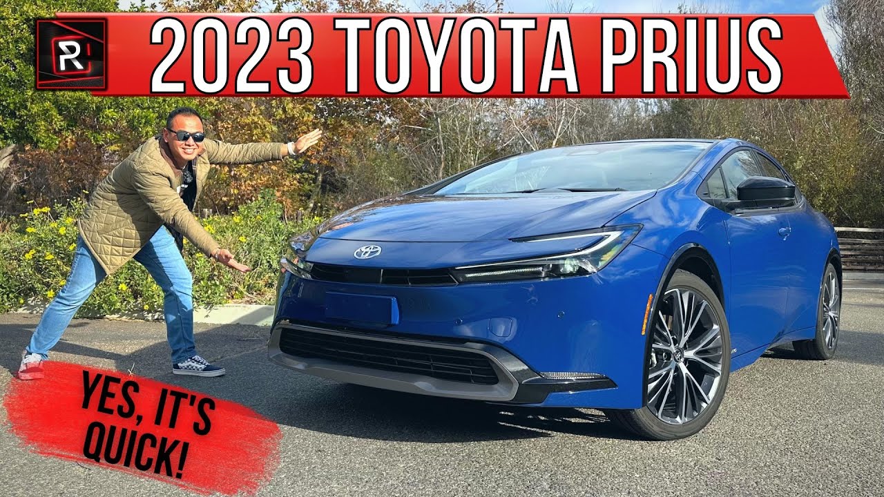 The 2023 Toyota Prius Limited Is A Sleek & Sophisticated AWD Hybrid Sedan